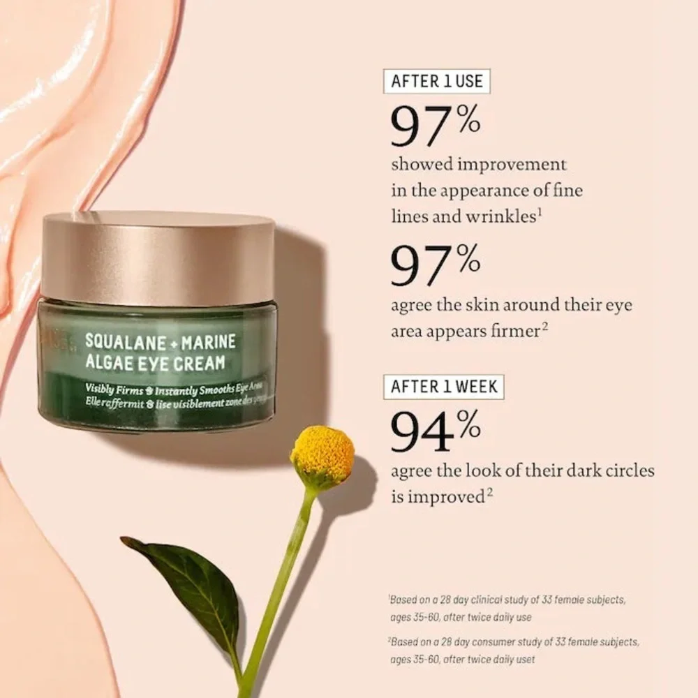 Biossance Squalane + Marine Algae Eye Cream .5oz